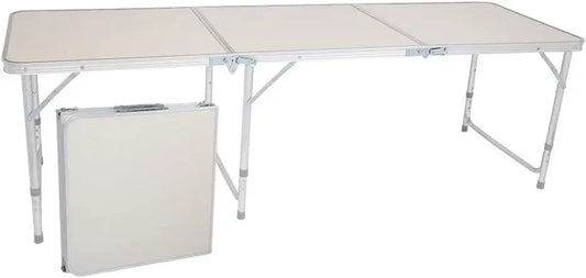 Henf Aluminum Folding Camping Table Portable Adjustable