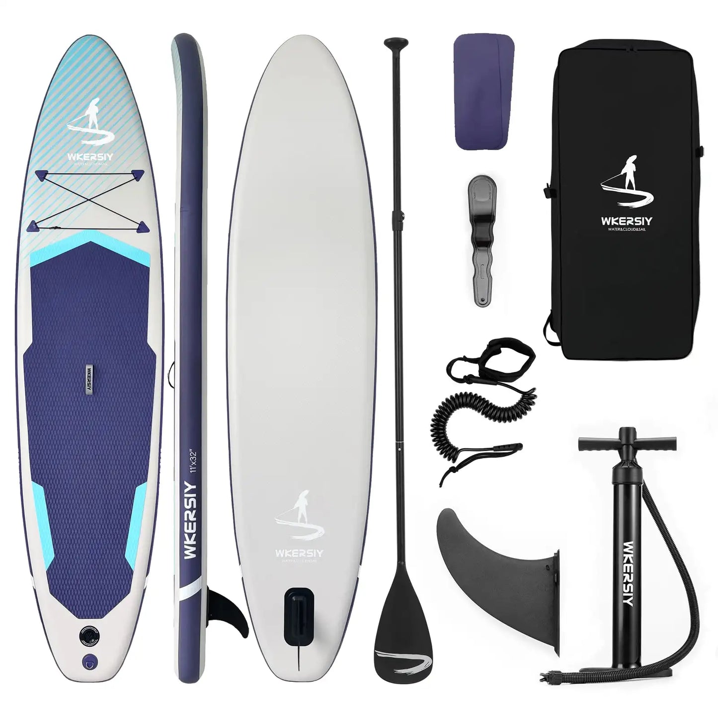 Wkersiy Inflatable SUP Board All Water Performance Series