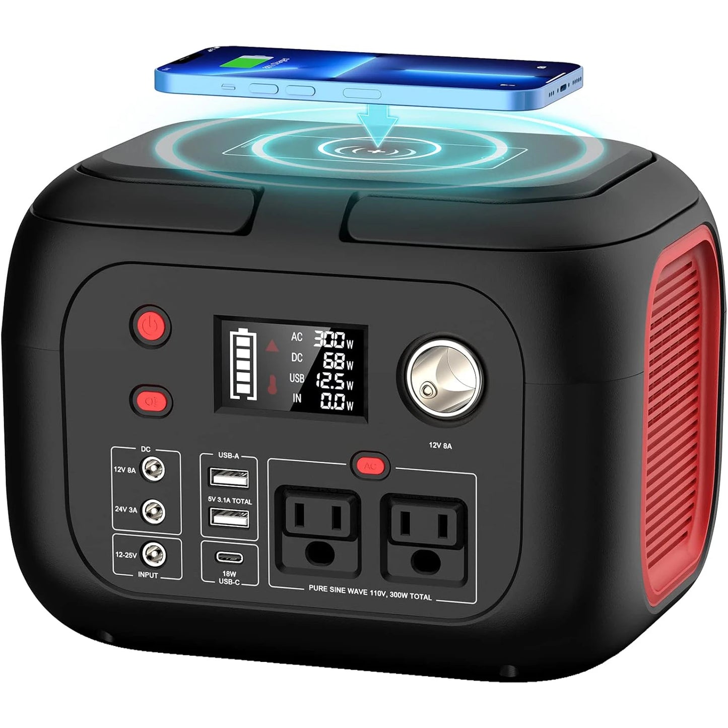 SinKeu Portable Power Station 600W Solar Generator