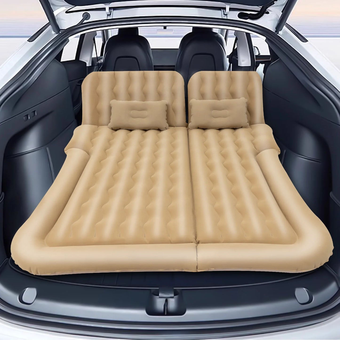 Universal Foldable Inflatable Bed With Pump And Pillow