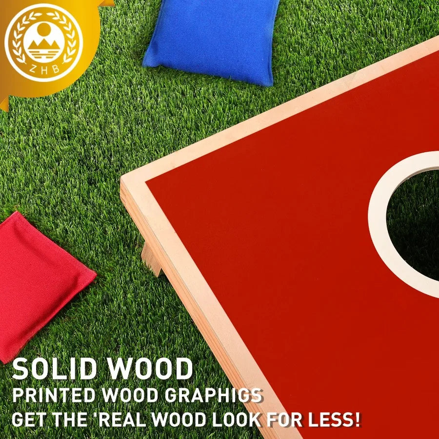 Guangdong Solid Wood Premium Cornhole Set With Bags