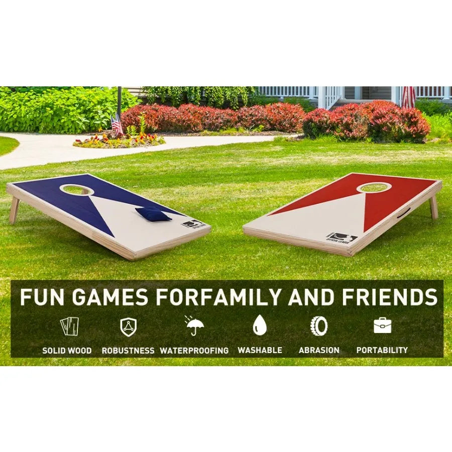 Guangdong Solid Wood Premium Cornhole Set With Bags