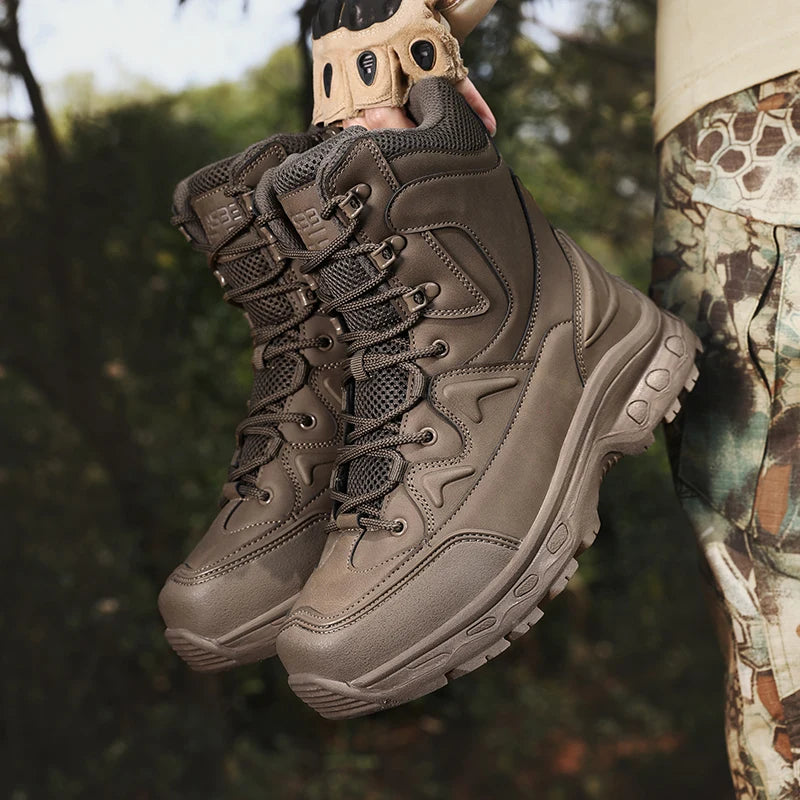Louis Kadhrcn Men's Hiking Boots Outdoor Tactical Casual