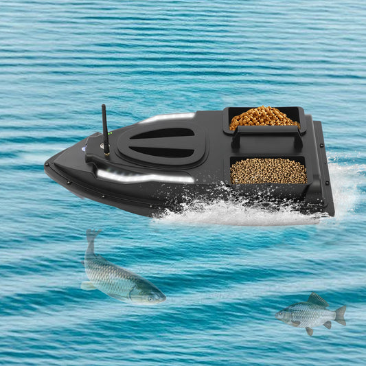 Double Bait Hooper Bait Boat Battery And Remote LCD