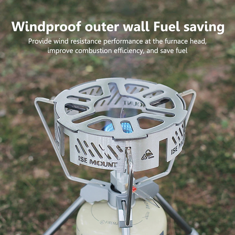 Shunmaii Outdoor Stove Windproof Ring For Camping Cooking
