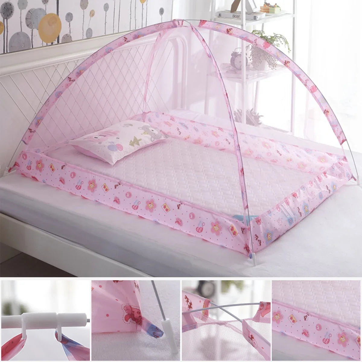 Beijing Baby Mosquito Net Foldable Portable For Toddlers