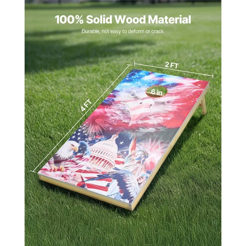 Hign-concerned Cornhole Game Set Bean Bags Carrying Case