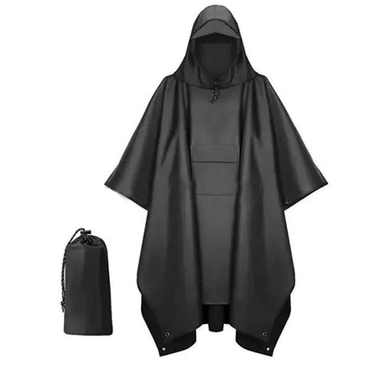 Hign Concerned Military Raincoat 3 In 1 Hooded Poncho