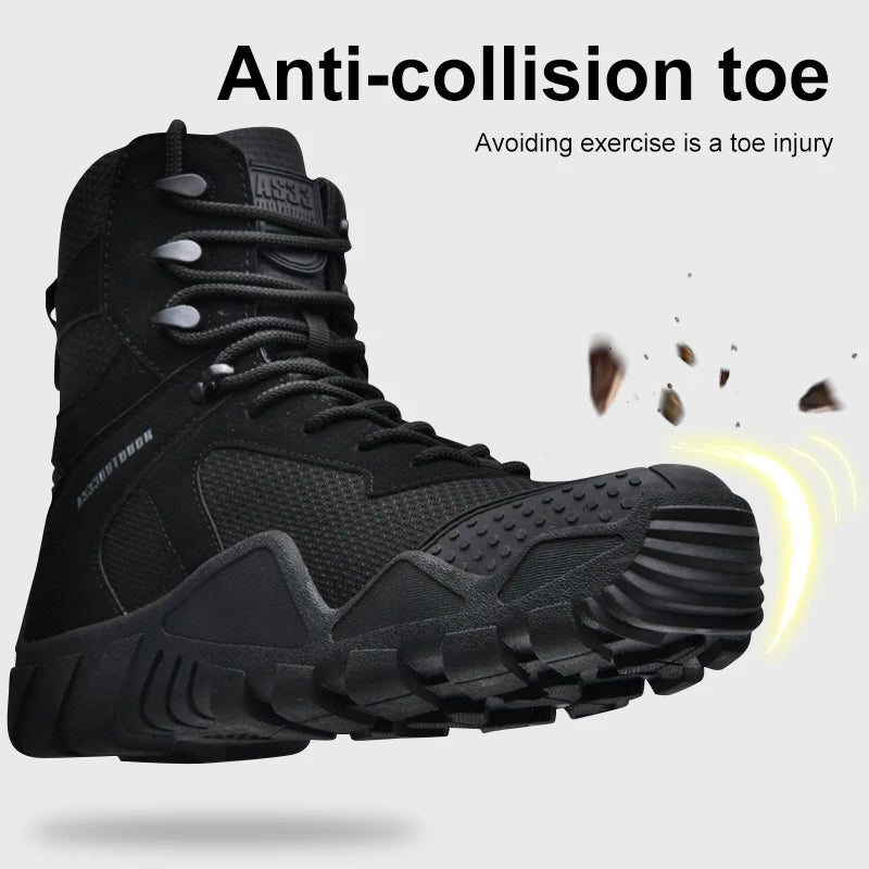 Louis Kadhrcn Mens Waterproof Hiking Boots Lightweight