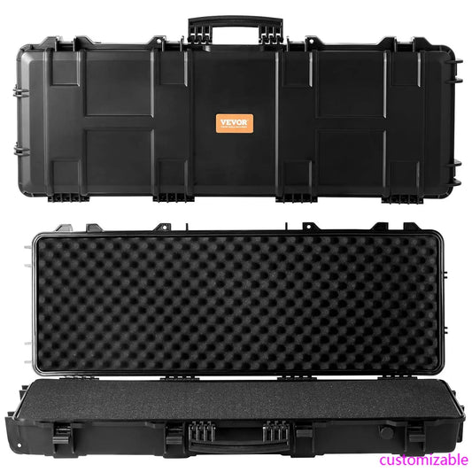XMSJ Rifle Hard Case With 3 Layer Foam IP67 Waterproof