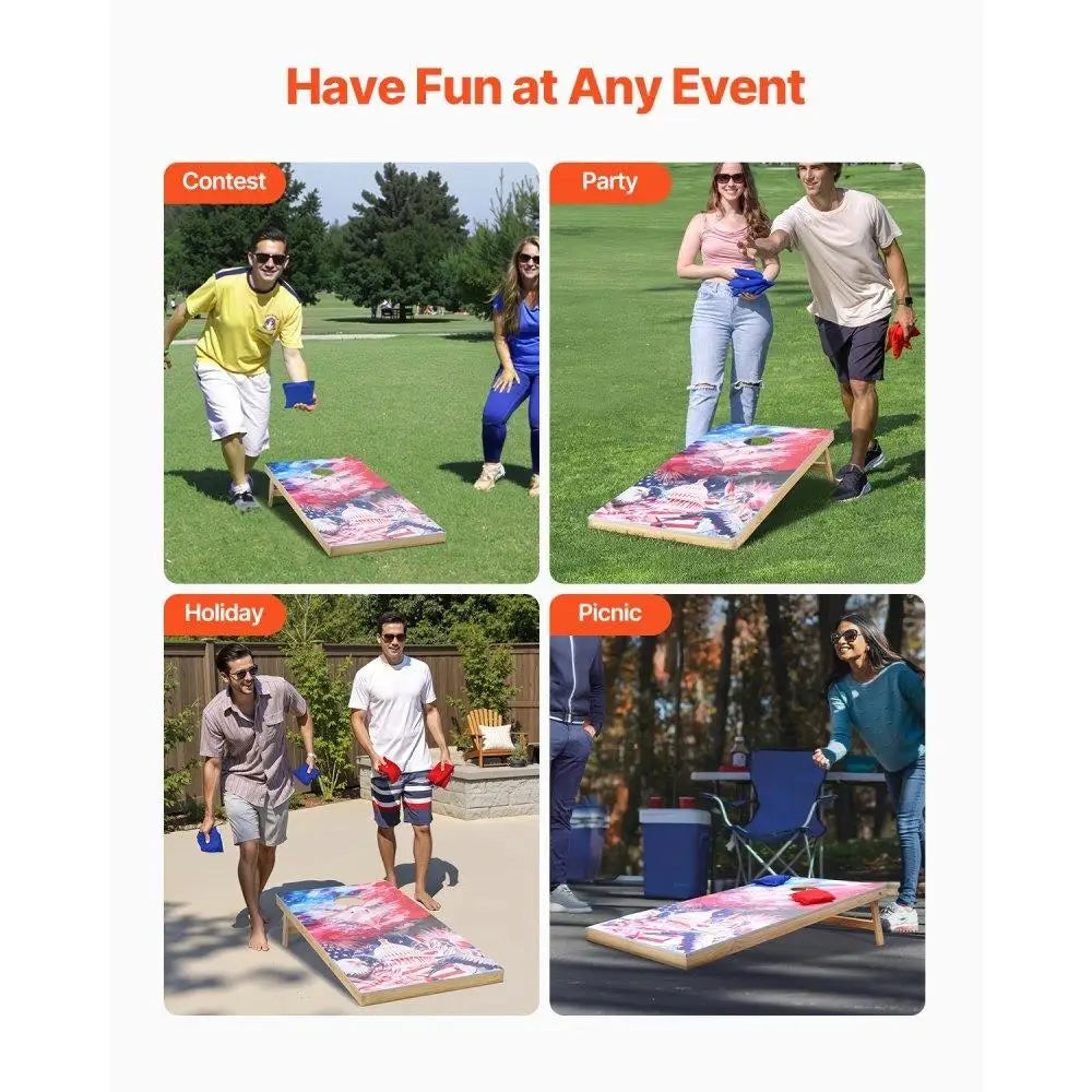 Hign-concerned Cornhole Game Set Bean Bags Carrying Case
