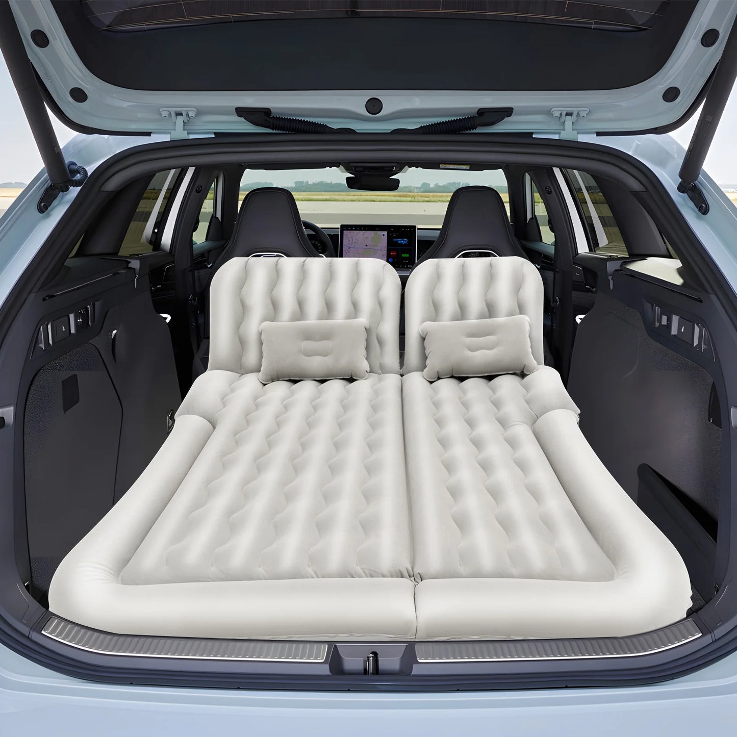 Universal Foldable Inflatable Bed With Pump And Pillow