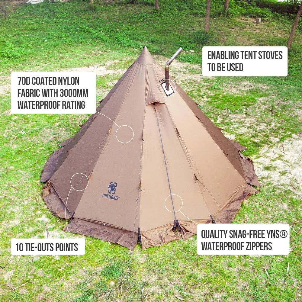Rock Fortress Hot Tent Stove Jack 4 Season 4 To 6 Person