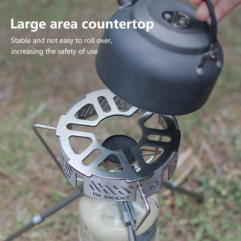 Shunmaii Outdoor Stove Windproof Ring For Camping Cooking