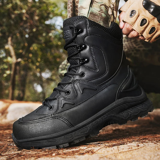 Louis Kadhrcn Men's Hiking Boots Outdoor Tactical Casual