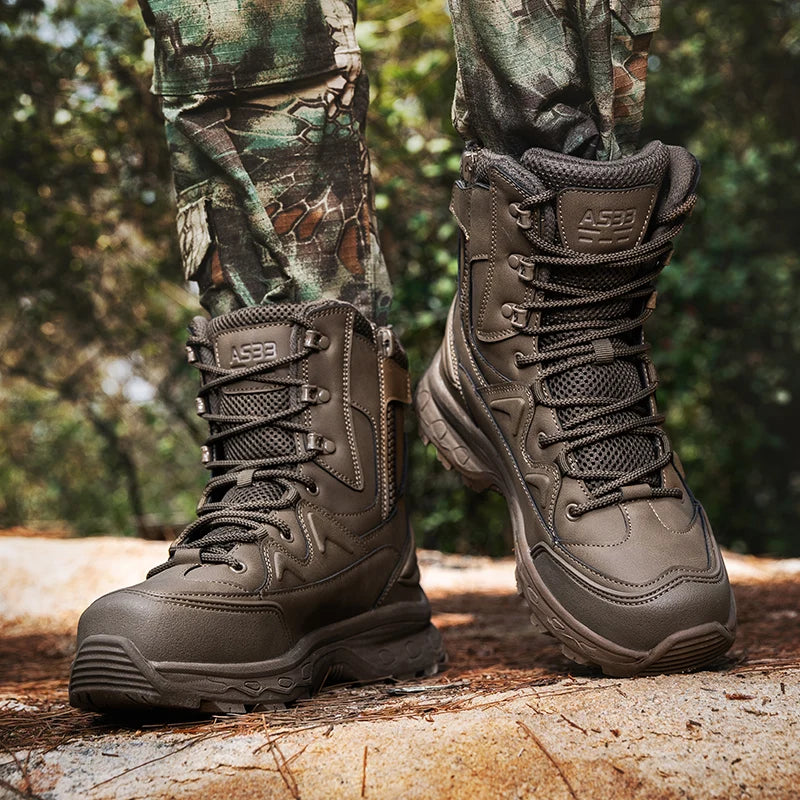 Louis Kadhrcn Men's Hiking Boots Outdoor Tactical Casual