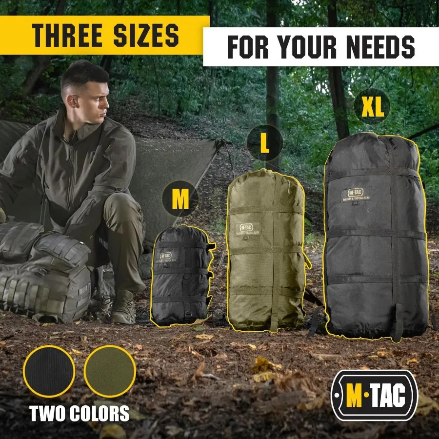 Comprion Stuff Sack For Sleeping Bag Water Resistant Nylon