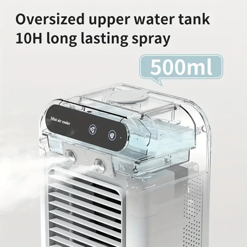 Hign-concerned Rechargeable Mini Air Conditioner Fan
