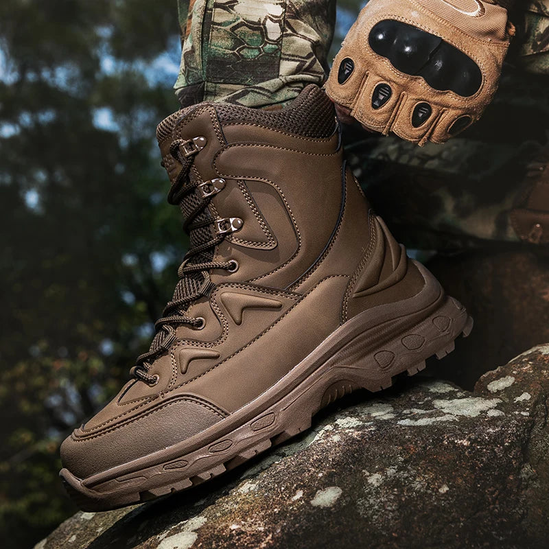 Louis Kadhrcn Men's Hiking Boots Outdoor Tactical Casual