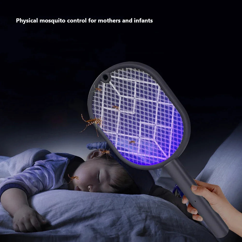 Shunmaii Electric Mosquito Killer 2 In 1 USB Rechargeable