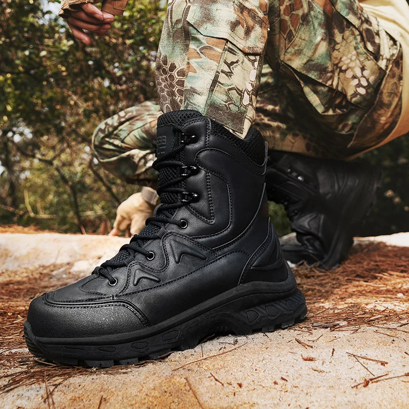 Louis Kadhrcn Men's Hiking Boots Outdoor Tactical Casual