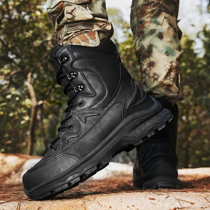 Louis Kadhrcn Men's Hiking Boots Outdoor Tactical Casual
