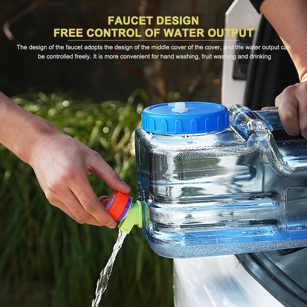 Outdoor Water Storage Bucket For Camping And Travel