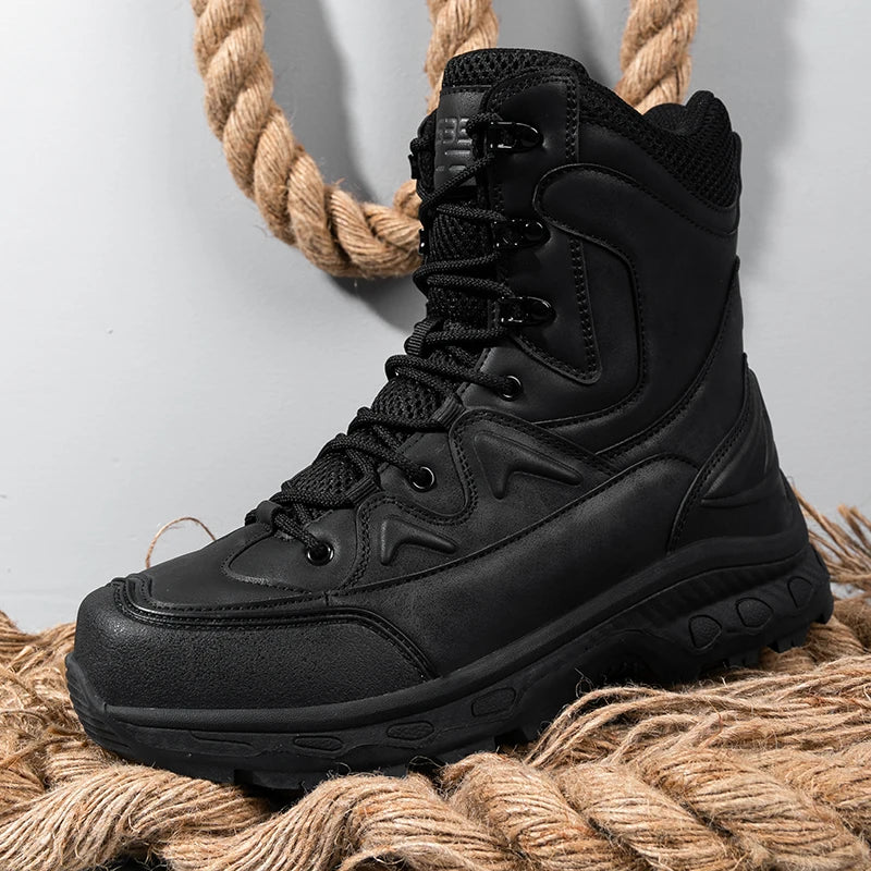 Louis Kadhrcn Men's Hiking Boots Outdoor Tactical Casual