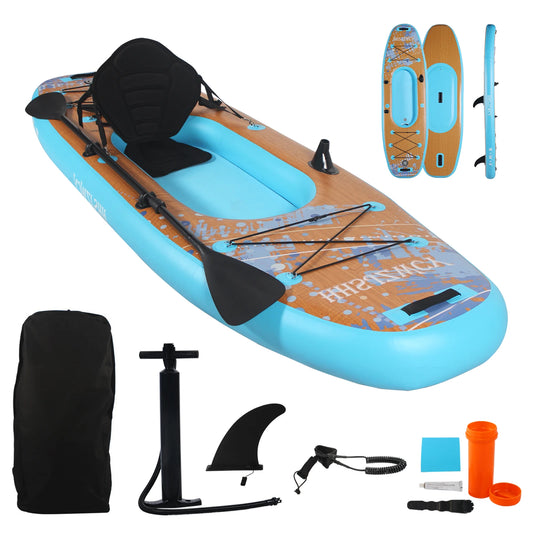 HHSJZWCY Inflatable Stand Up Paddle Board Kayak With Seat