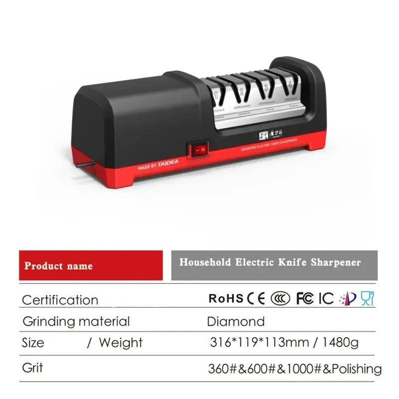 Grinder Taidea 4 Stage Diamond Knife Sharpener 2800 RPM