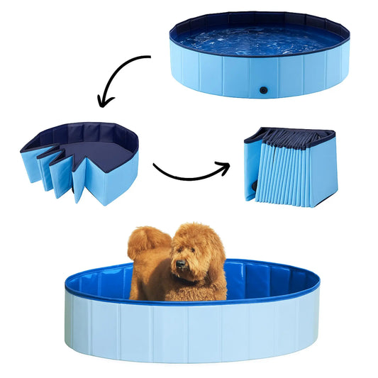 Hign-concerned SummerPawz Foldable Portable Dog Pool
