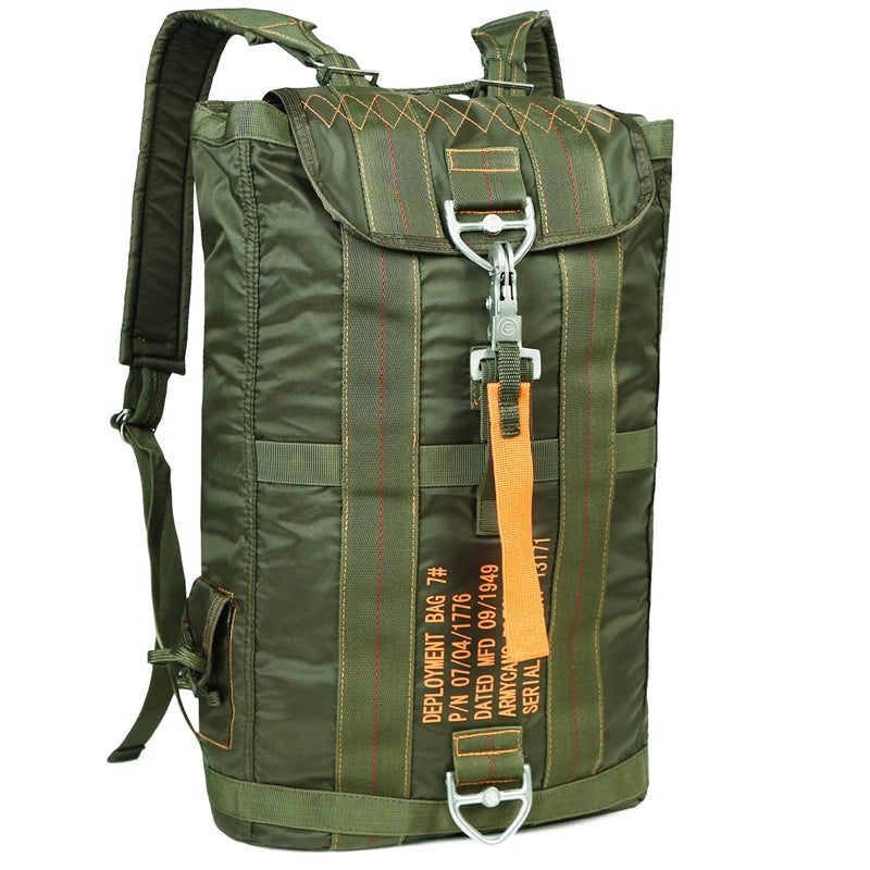 LQARMY Durable All Purpose Backpack Parachute Bag Outdoor
