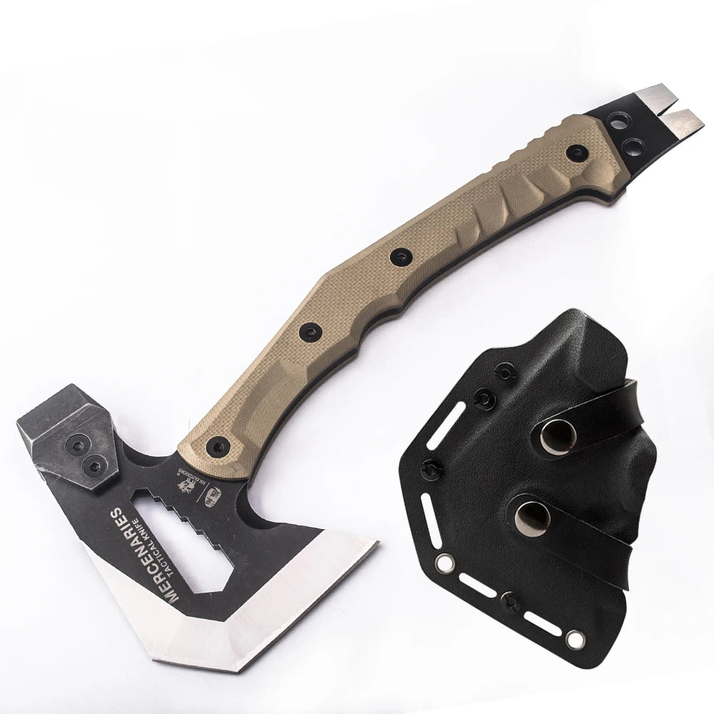 HX OUTDOORS Mercenarys Full Tang Camping Survival Tomahawk Hatchet