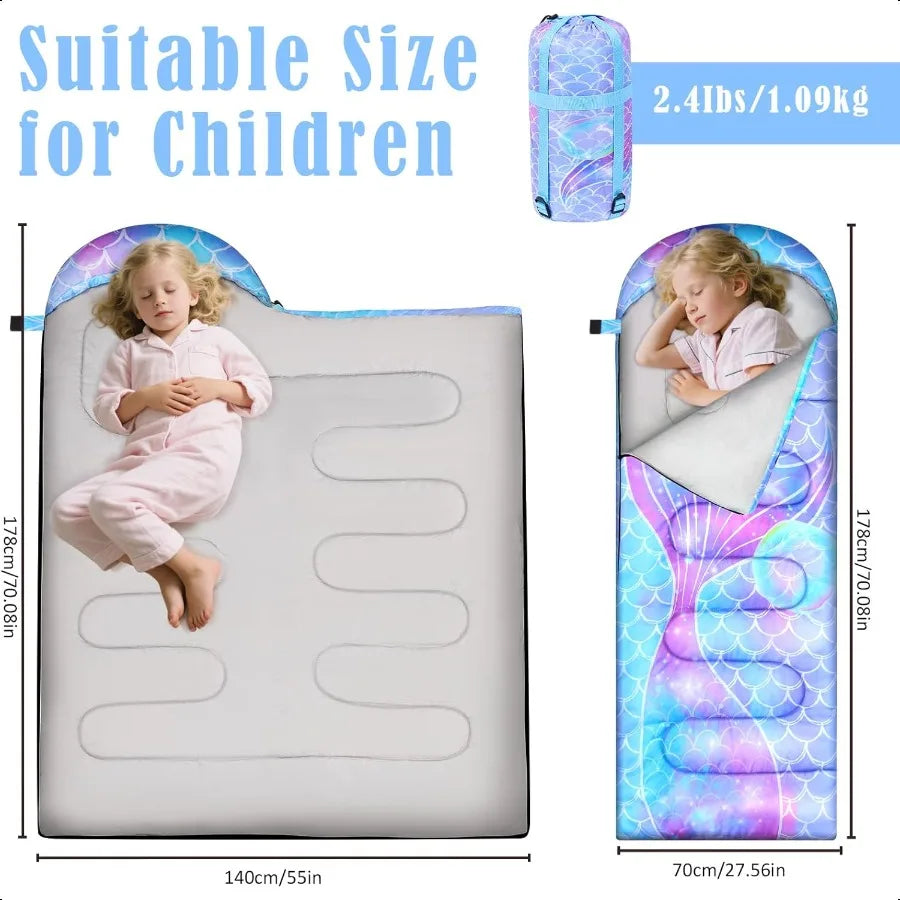 Guangdong Camping Sleeping Bag for Boys and Girls 3 Season