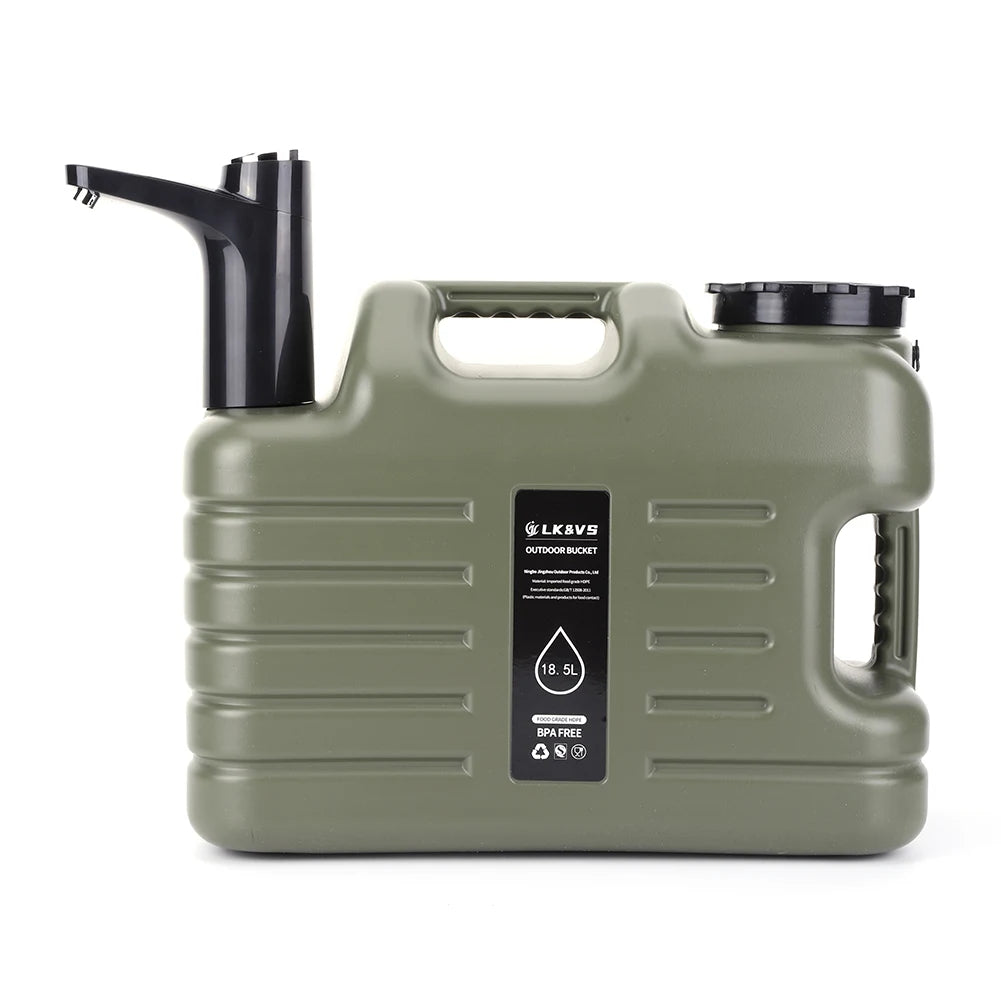 APWIKOGER USB Rechargeable Wireless Water Pump One Key Switch Camping