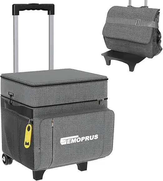 Rolling Cooler with Wheels and Handle 29L Insulated
