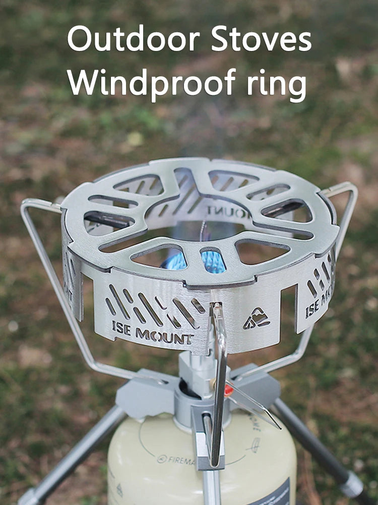 Shunmaii Outdoor Stove Windproof Ring For Camping Cooking