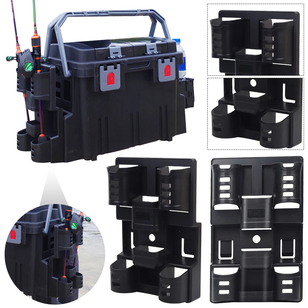 Shunmaii 3 In 1 Rod Stand Cup Holder Fishing Rod Rack