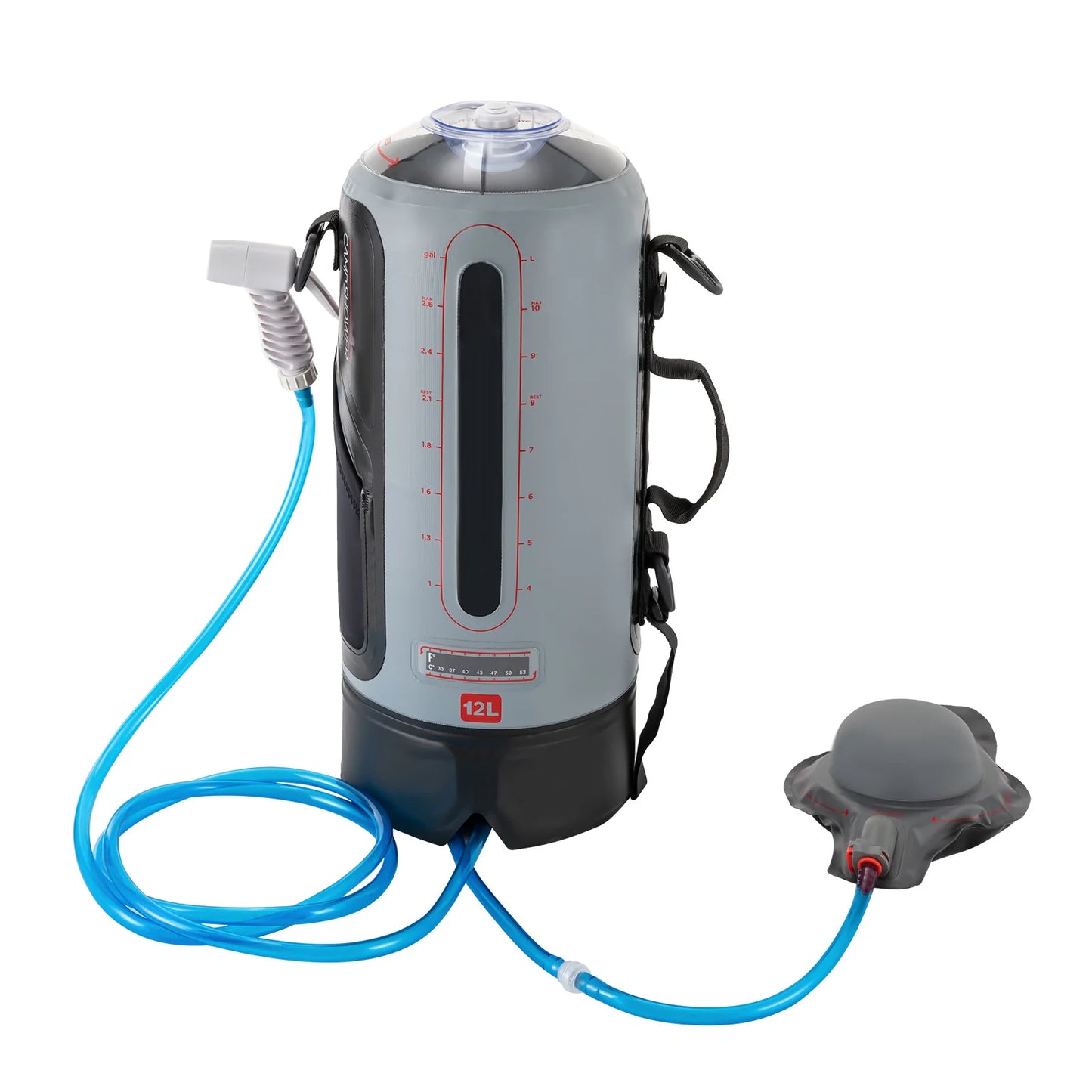 Portable Camp Shower With Pump For Outdoor Travel Hiking