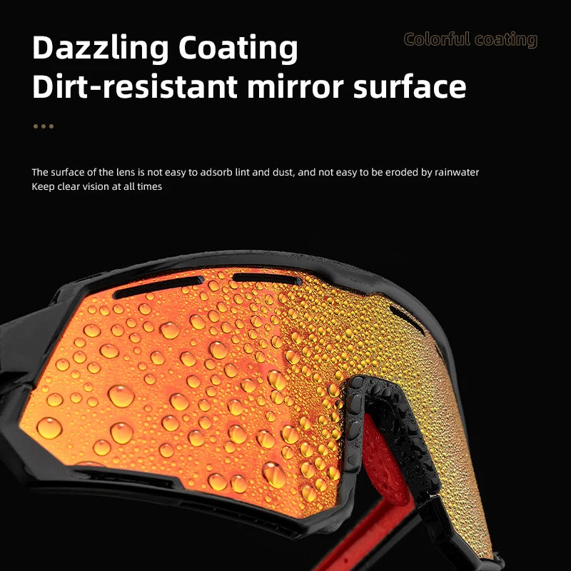 ROCKBROS Polarized Cycling Glasses Unisex Sports Sunglasses Eyewear UV400