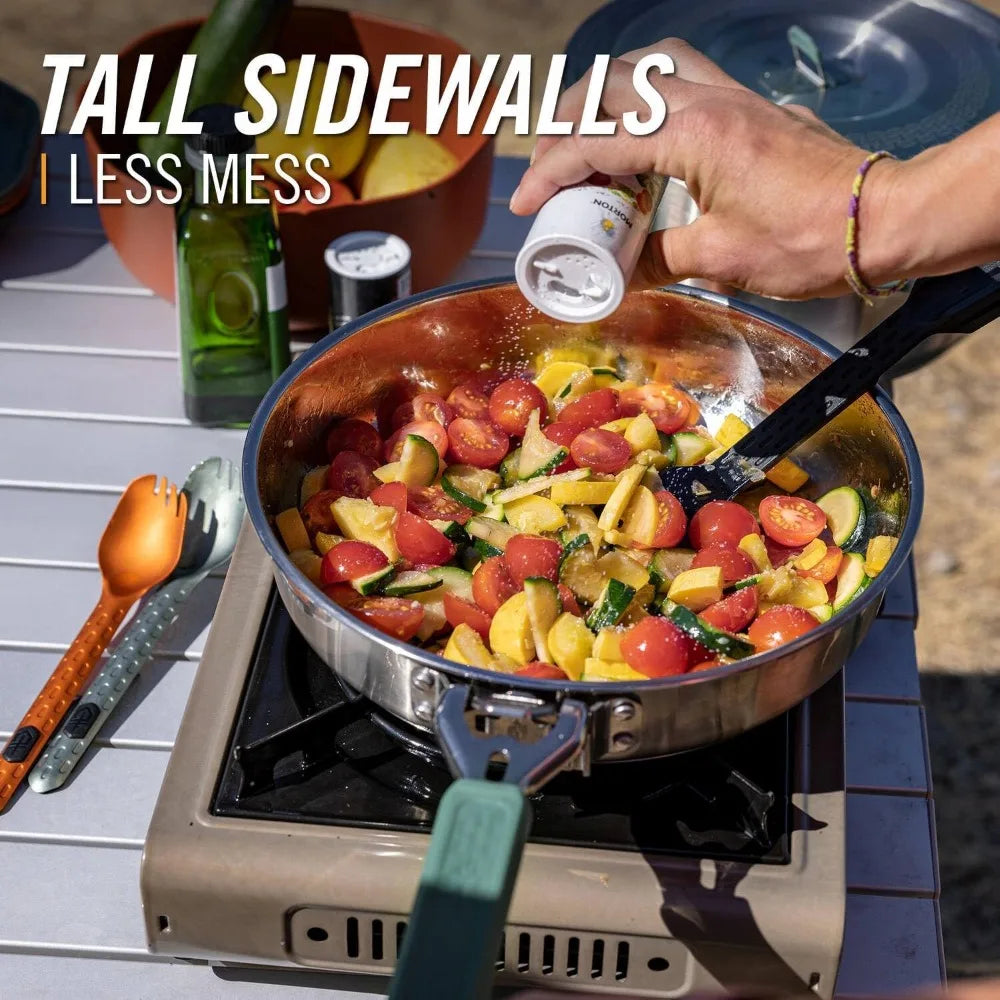 Hign-Concerned Cook Set Outdoor Camping Kitchen Gear