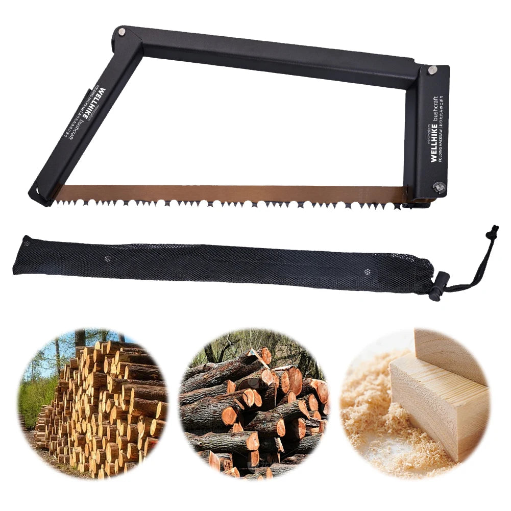 Folding Saw Aluminum Alloy Multifunctional Camping Hand Saw