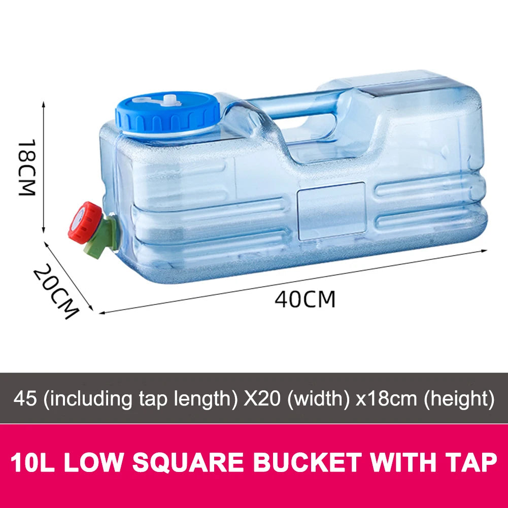 Outdoor Water Storage Bucket For Camping And Travel