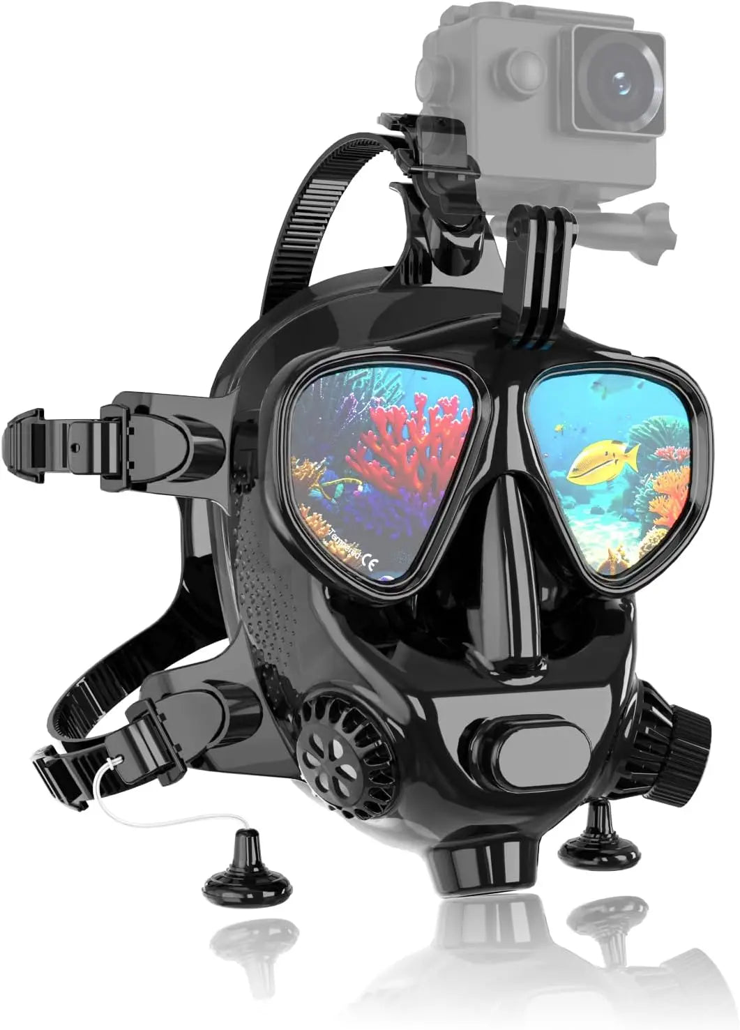 Hign-concerned Full Face Dive Mask For Diving Snorkeling