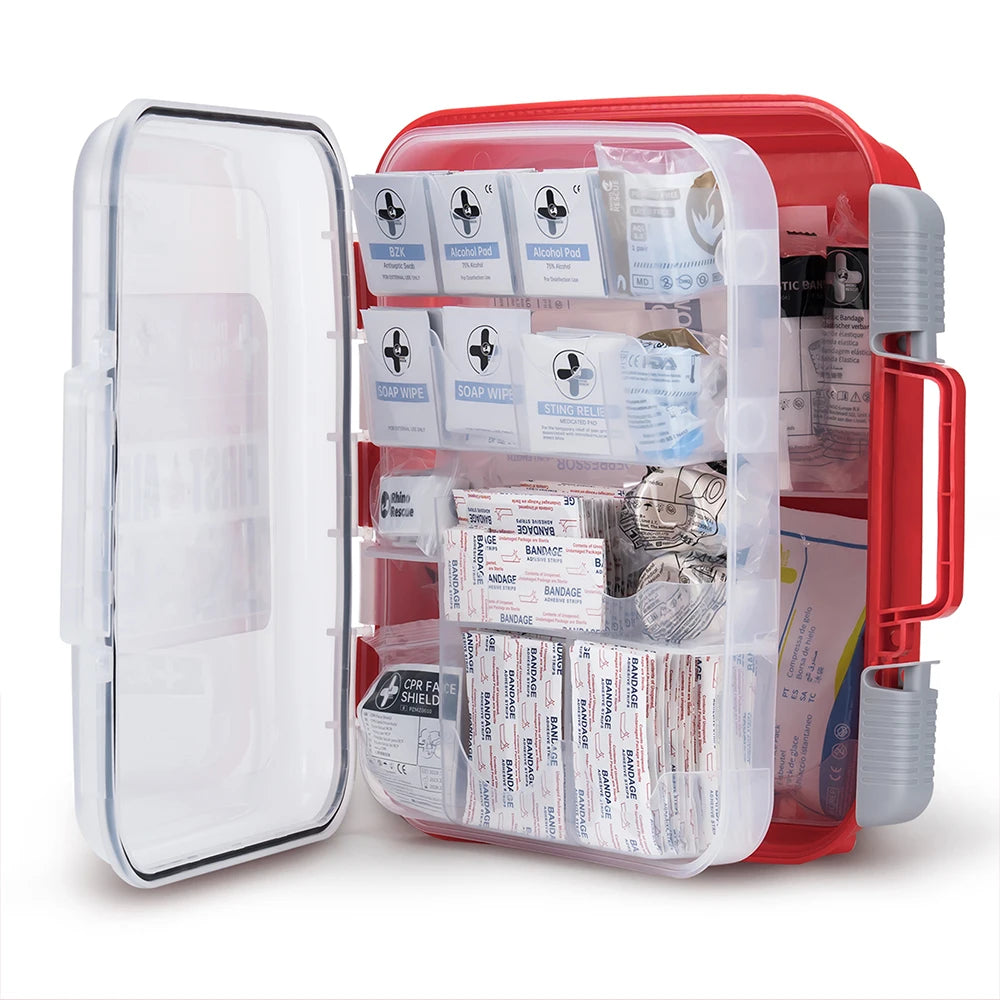Rhino Rescue All Purpose First Aid Kit For Home And Office
