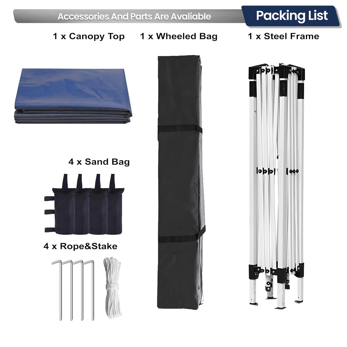 MORNGARDO Pop Up Canopy Tent Easy Set Up Outdoor Gazebo