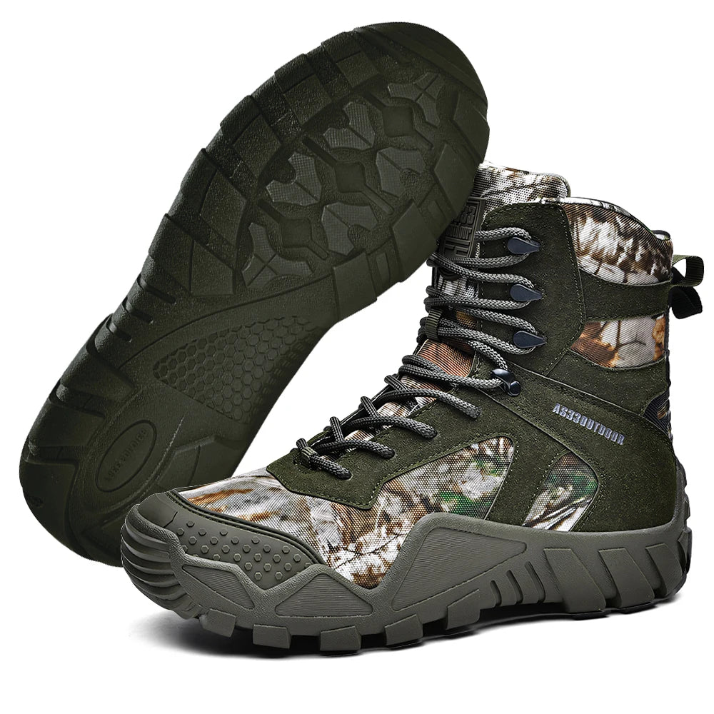 Louis Kadhrcn Mens Waterproof Hiking Boots Lightweight