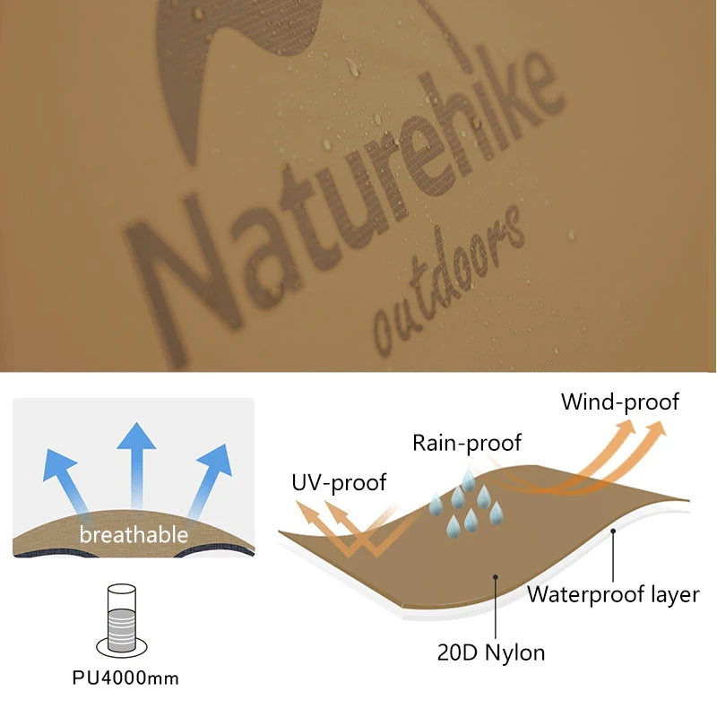 Naturehike Ultralight Backpacking Tent Double Layer Camping