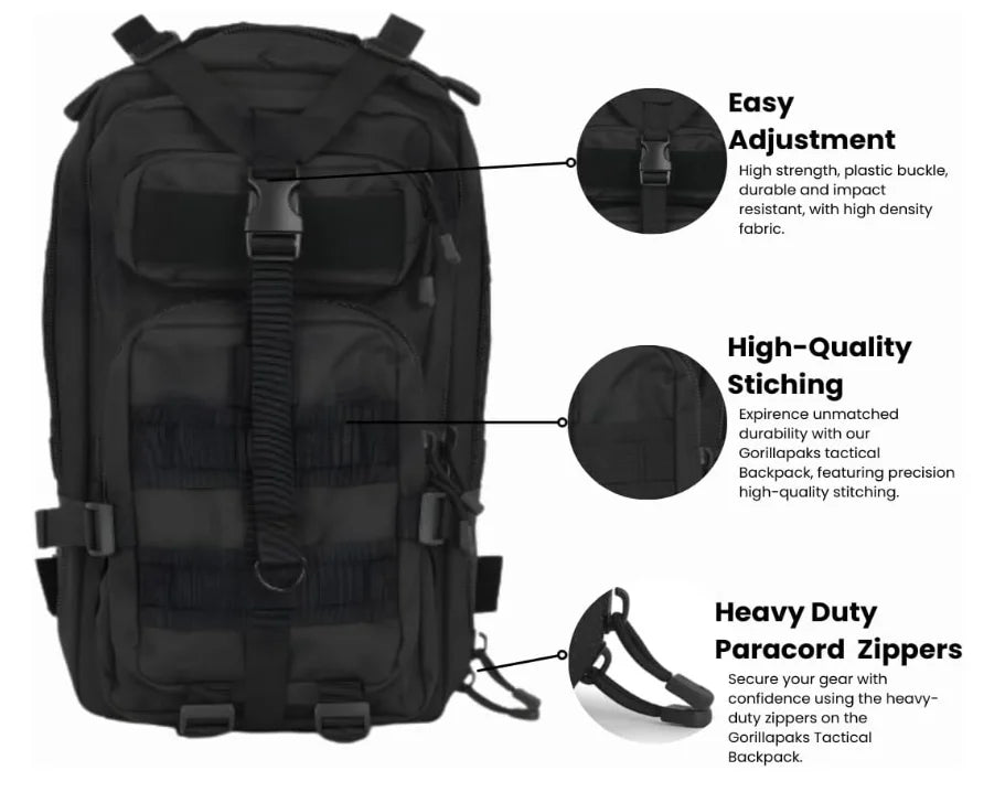 3P Off Road Large Capacity Hiking Backpack Outdoor Sports