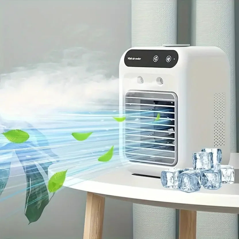 Hign-concerned Rechargeable Mini Air Conditioner Fan